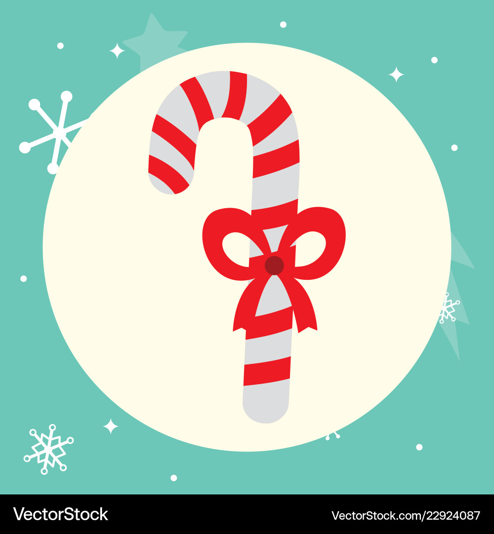 Candy canes design Royalty Free Vector Image - VectorStock