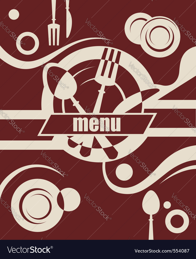 Restaurant menu Royalty Free Vector Image - VectorStock