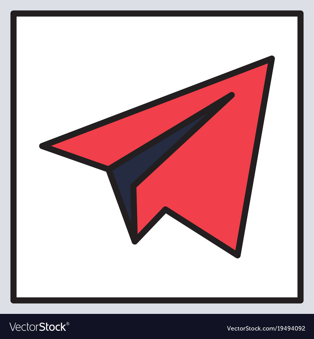 Aircraft button icon telegram