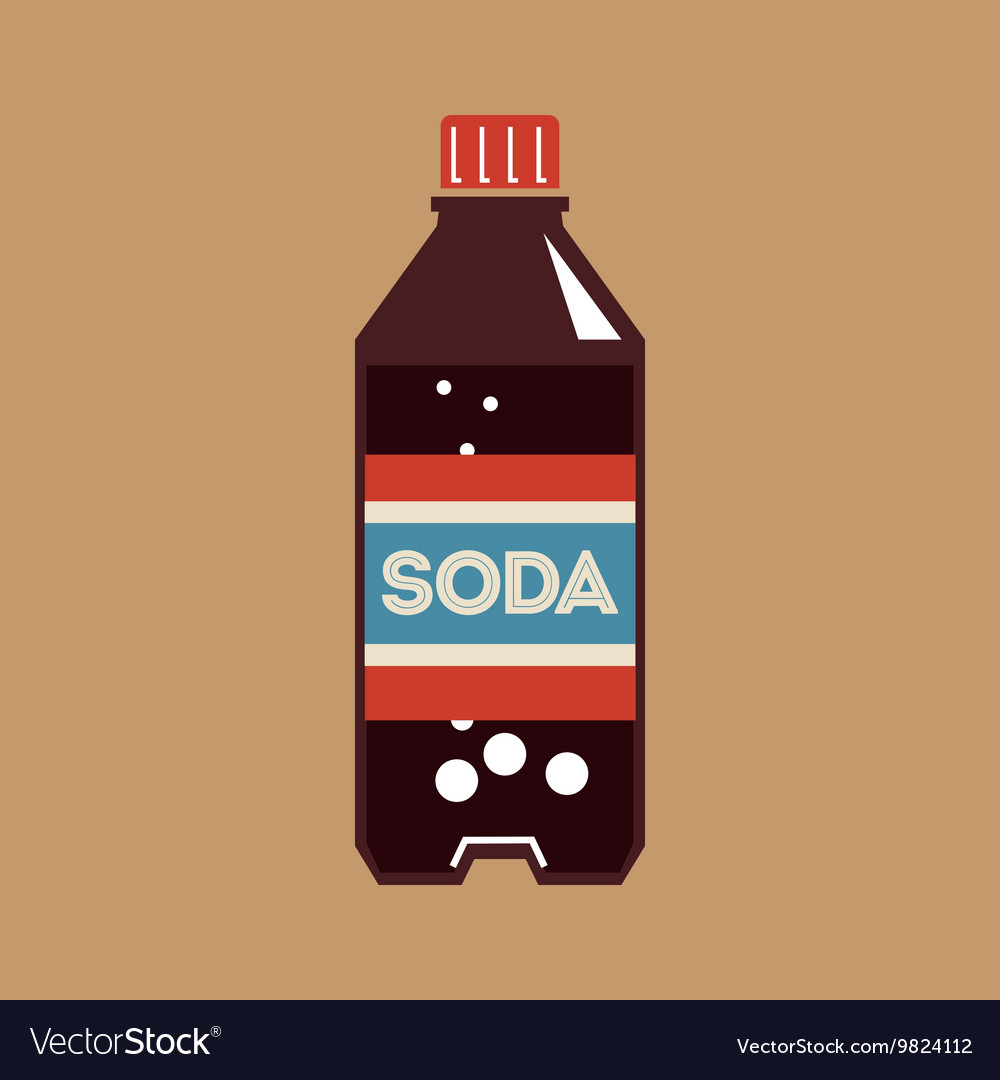 Hand with soda icon