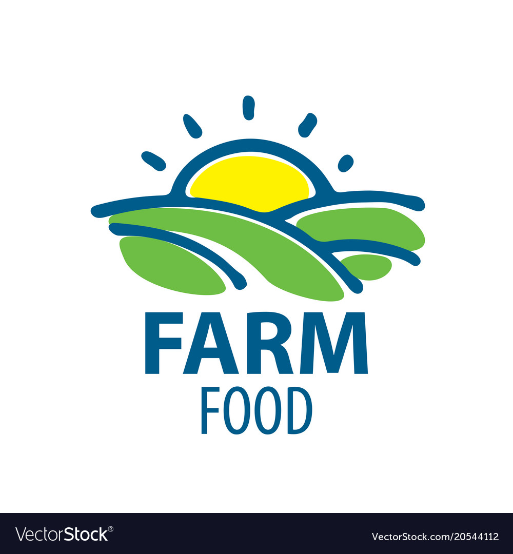 Logo farm food Royalty Free Vector Image - VectorStock