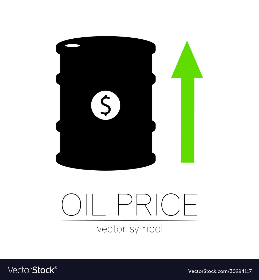 Ölstatistiken auf schwarzem Symbol