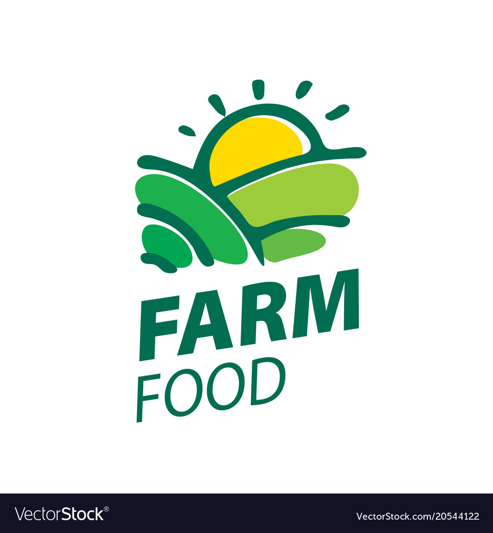 Logo farm food Royalty Free Vector Image - VectorStock