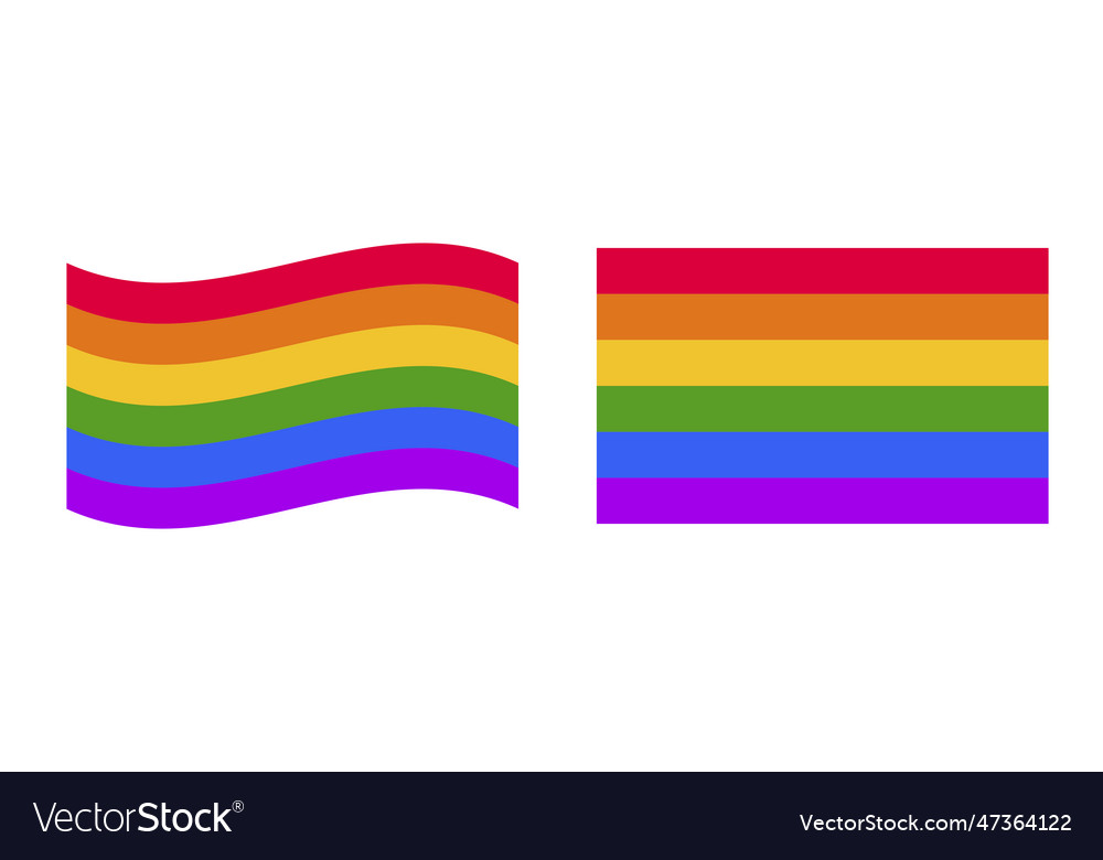 Pride month flag of the lgbt community Royalty Free Vector