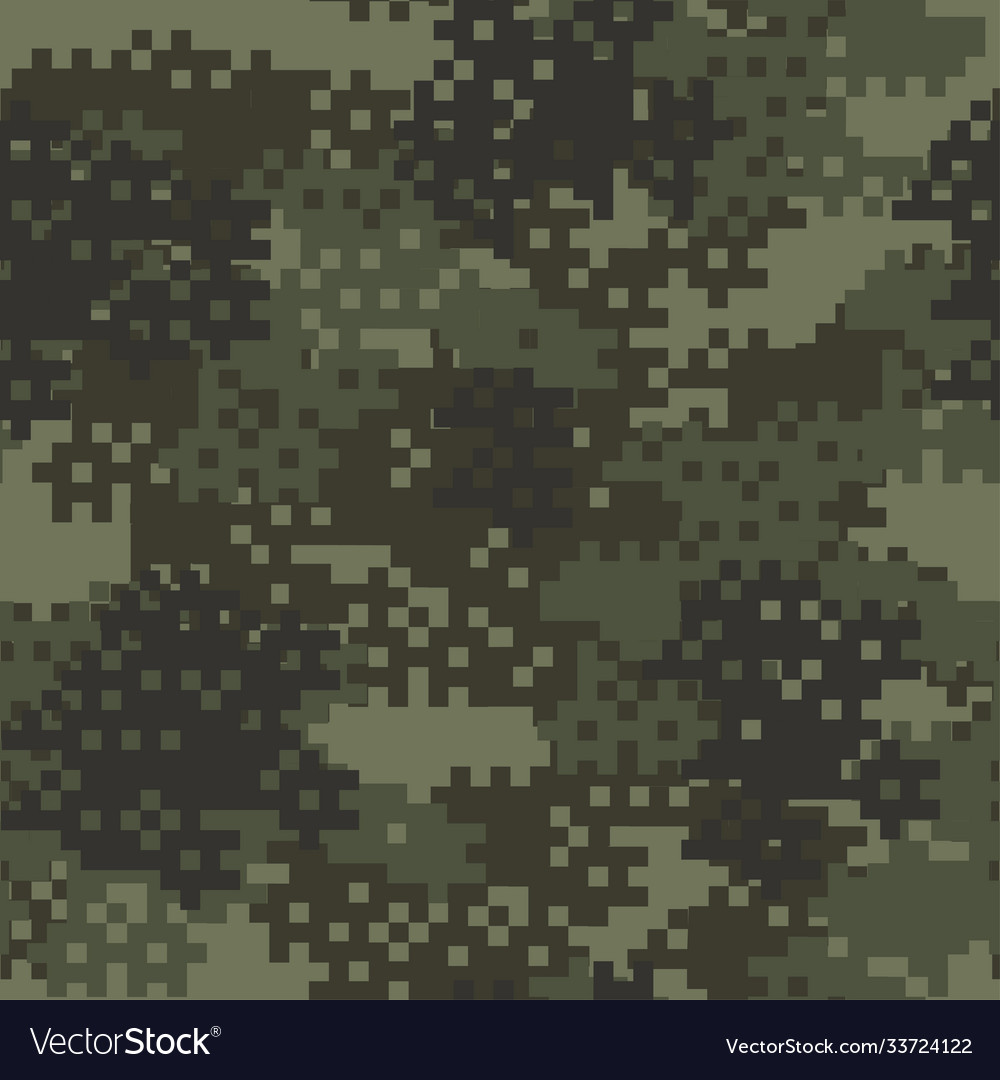 Seamless set camouflage desert pattern Royalty Free Vector