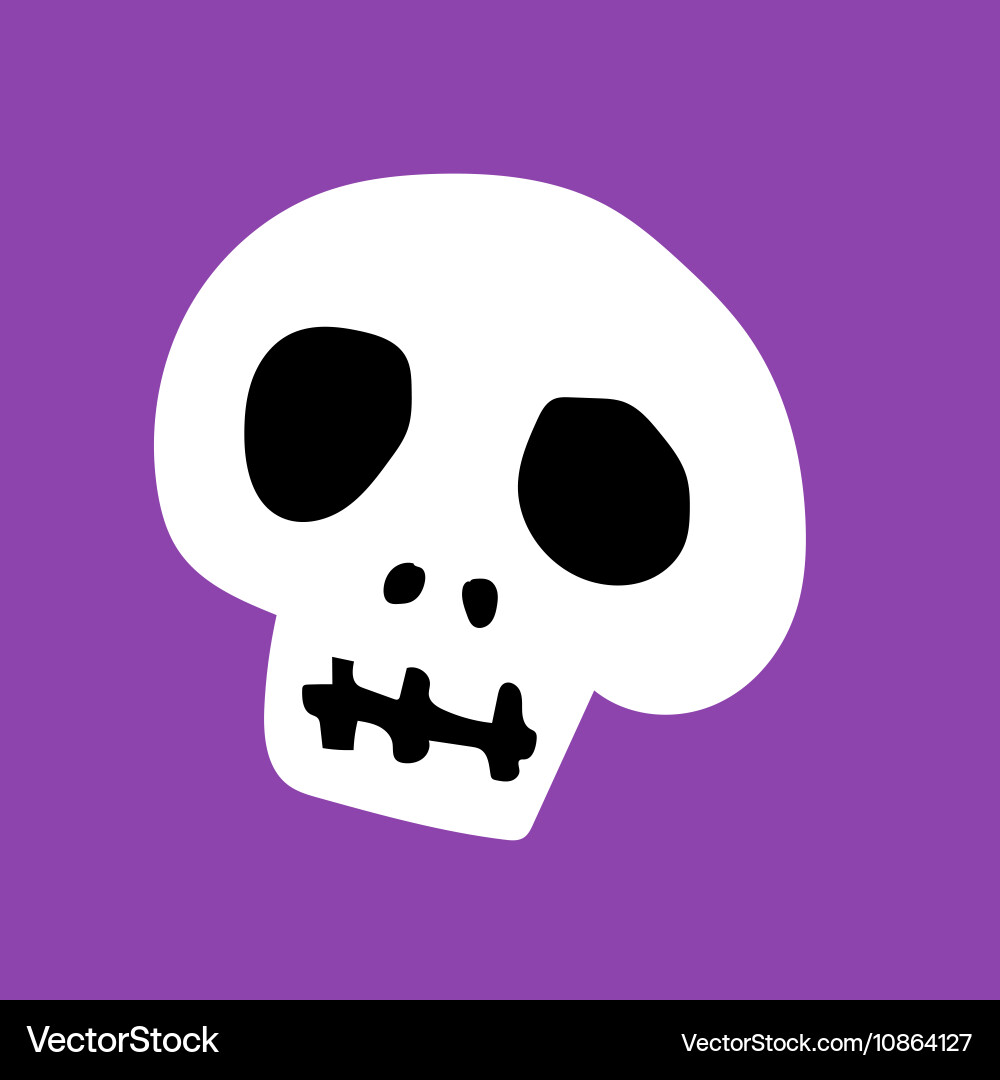 Skull Royalty Free Vector Image - VectorStock