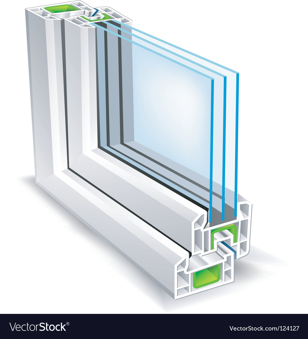 Window profile Royalty Free Vector Image - VectorStock