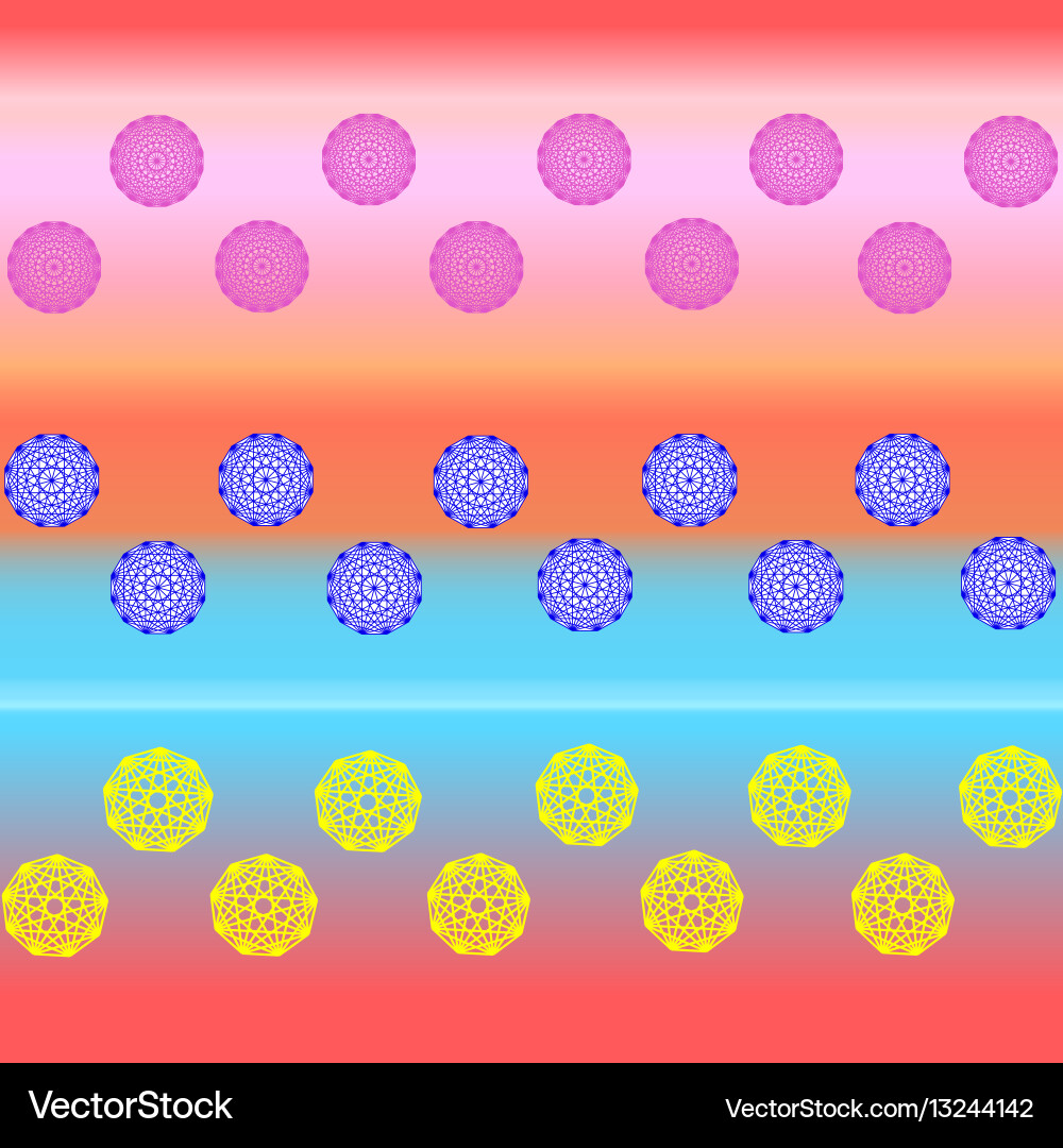 Colored balls Royalty Free Vector Image - VectorStock