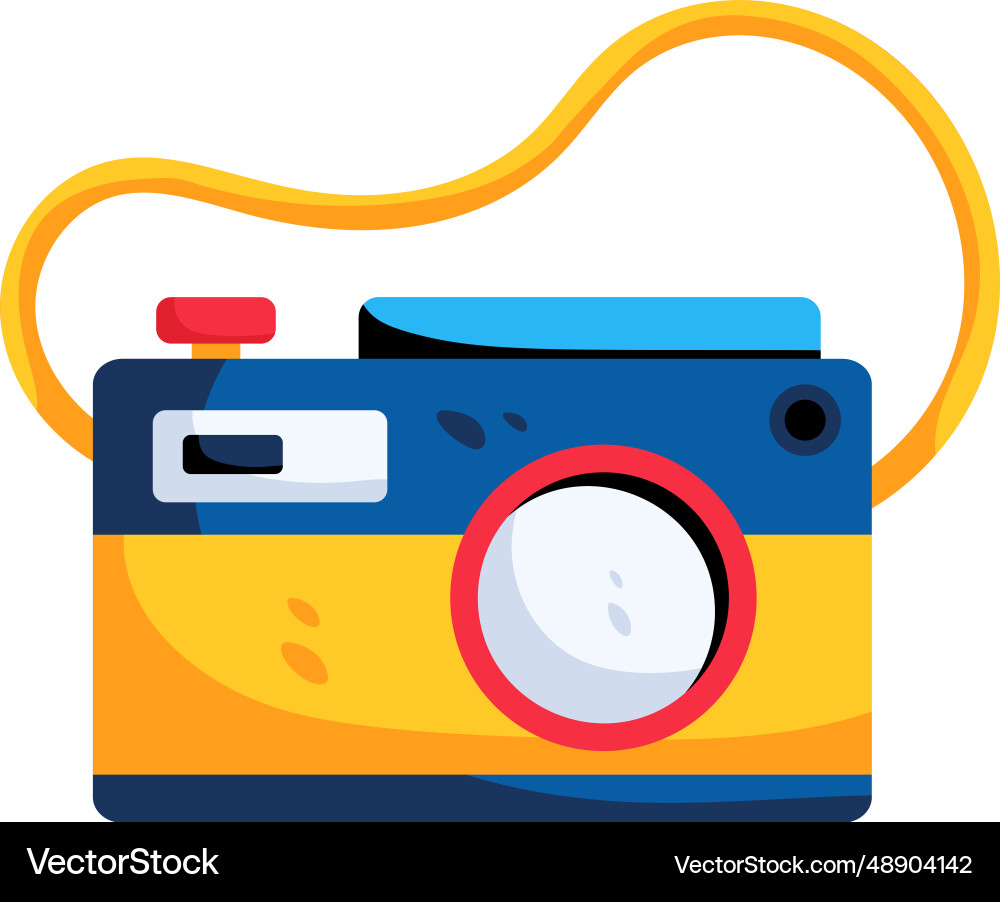 Digital camera Royalty Free Vector Image - VectorStock