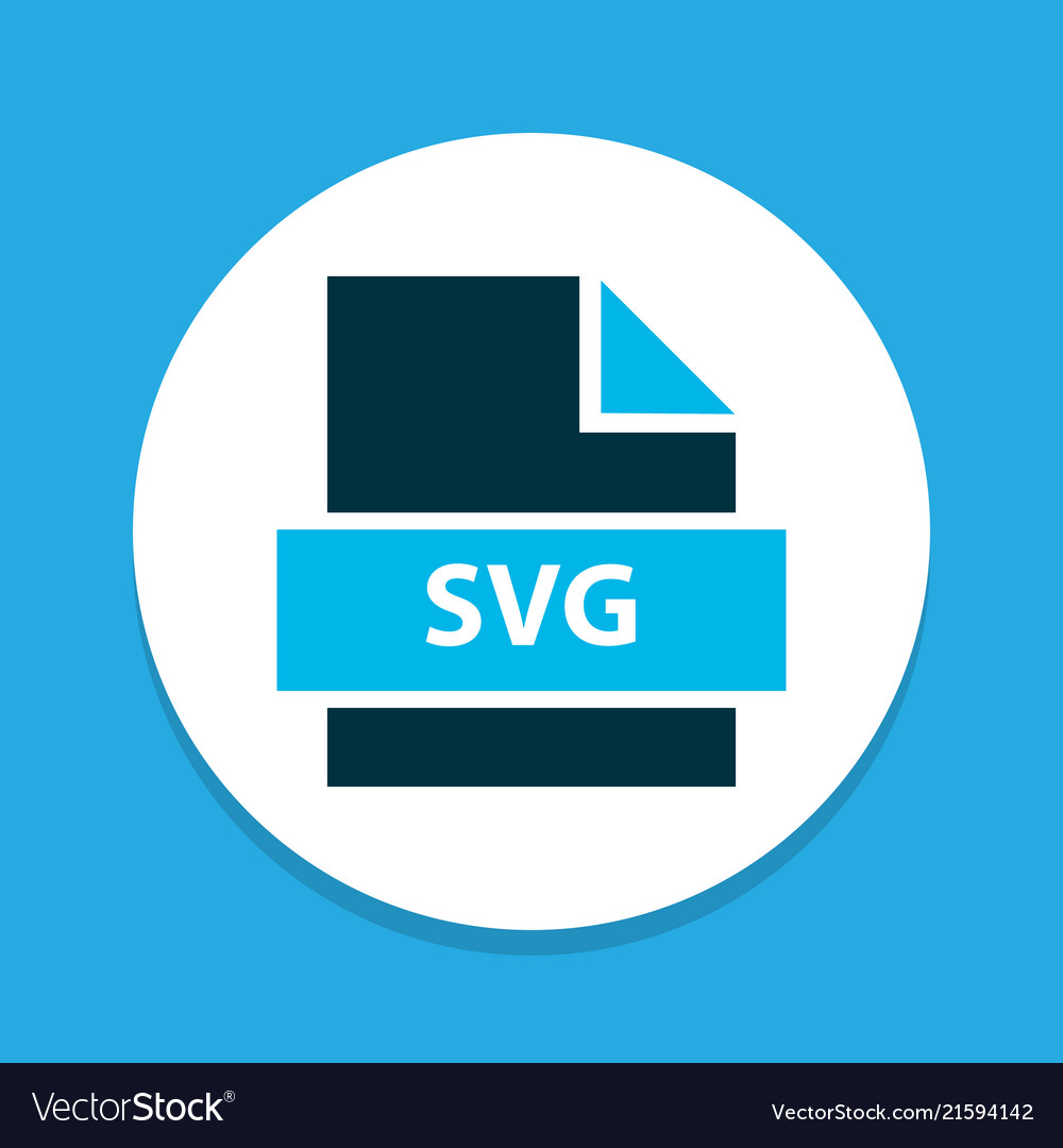 File svg icon colored symbol premium quality