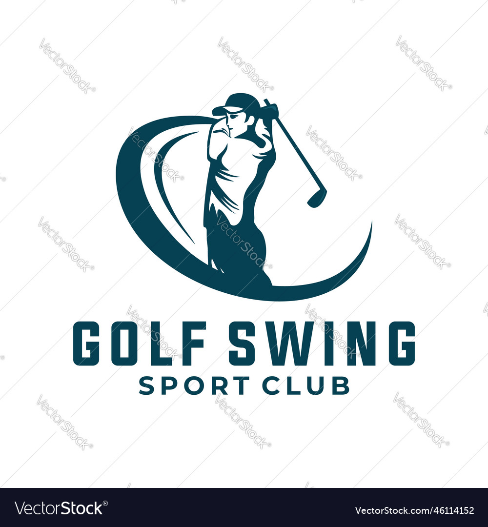 Golf sport badge Royalty Free Vector Image - VectorStock