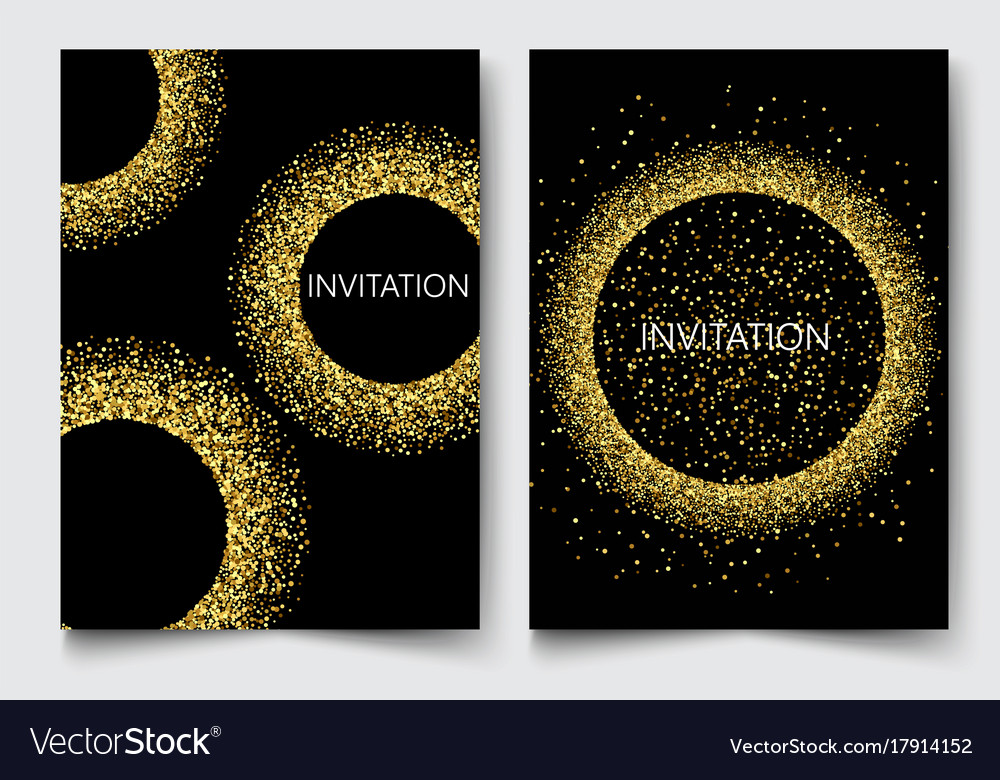 Template design invitationsgreeting cards Vector Image