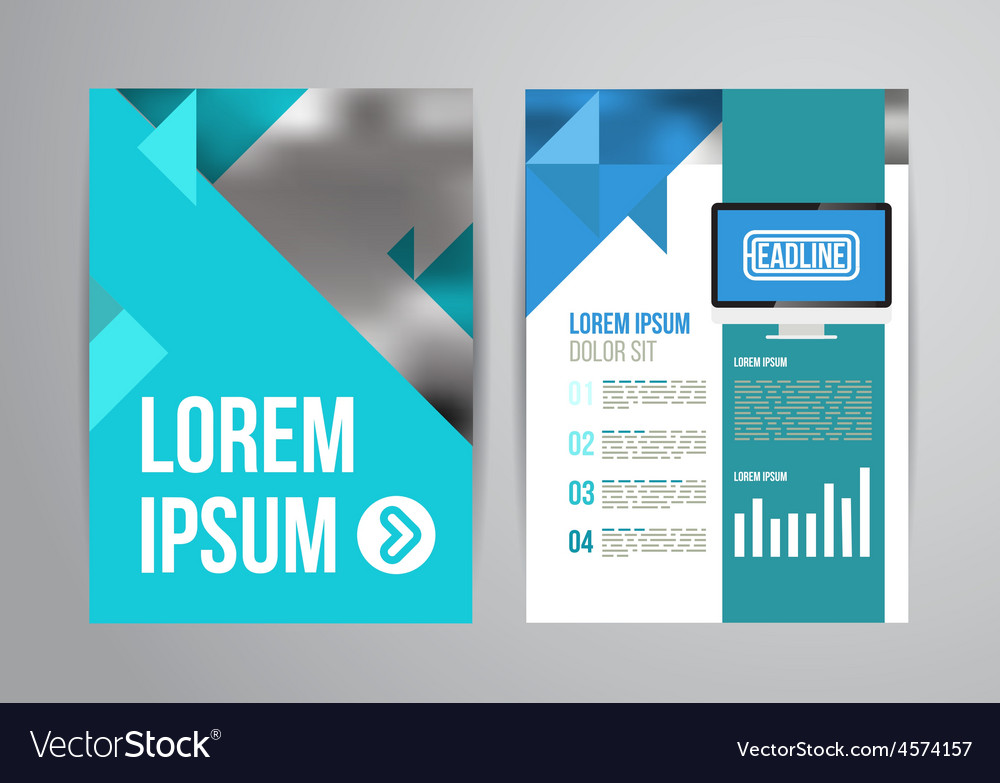 Brochure template Royalty Free Vector Image - VectorStock