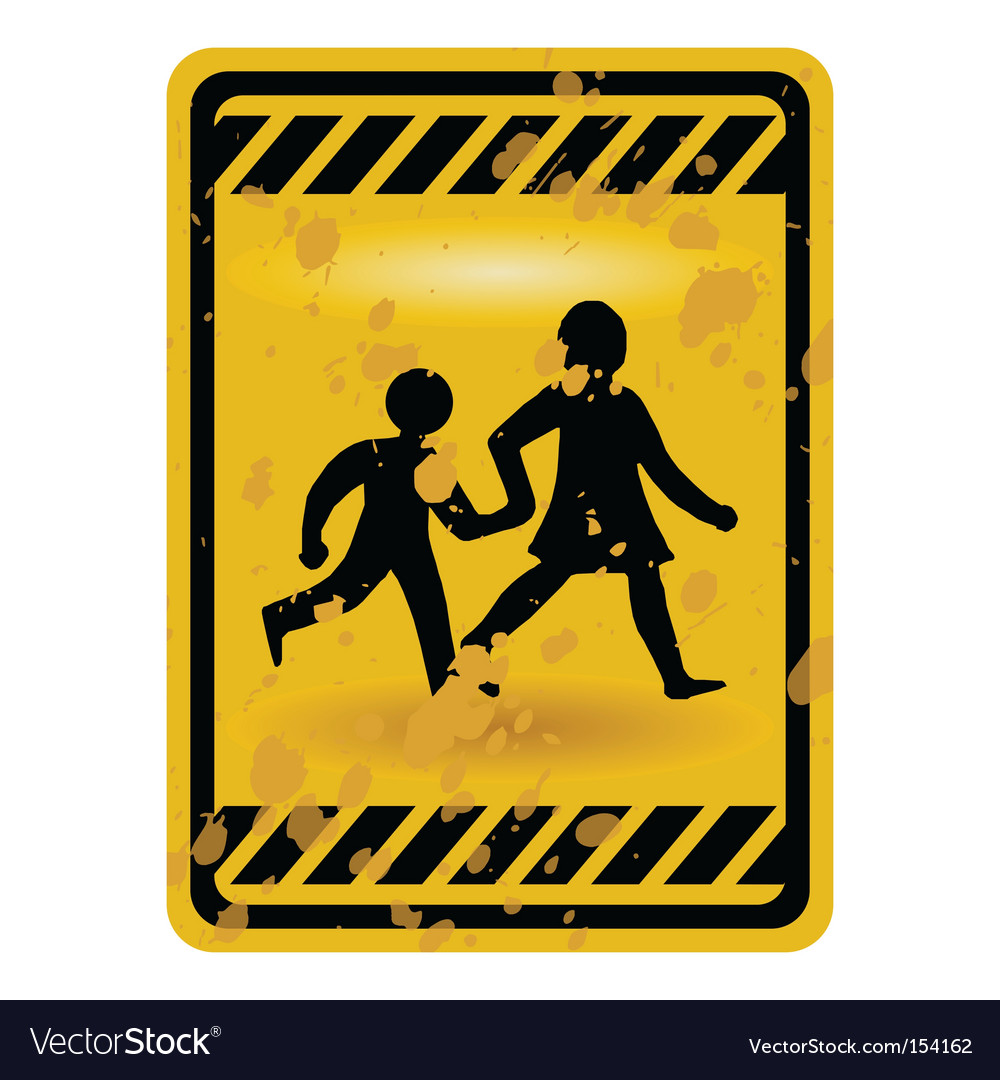 Children playing sign