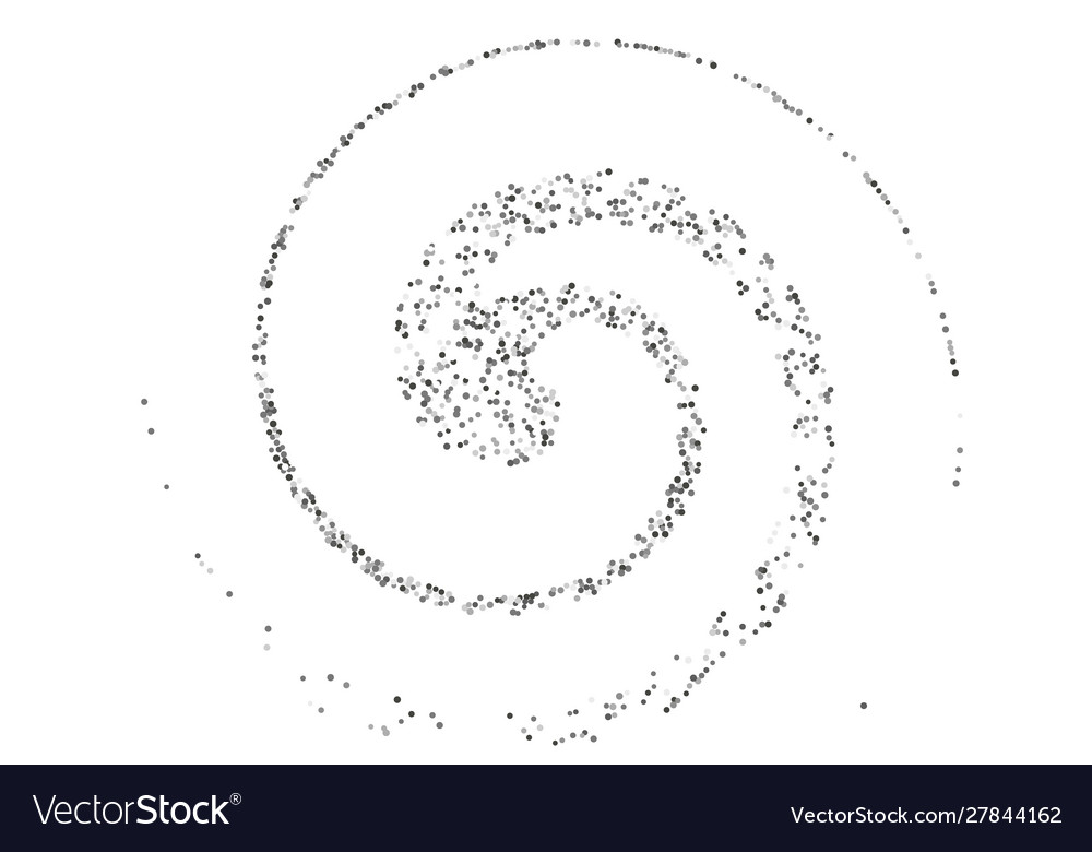 Silver confetti point Royalty Free Vector Image