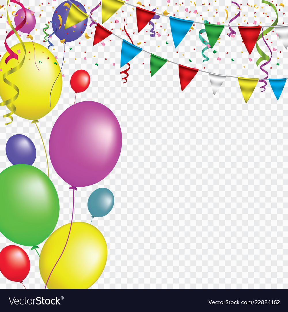 White paper banner for carnivalhappy birthday