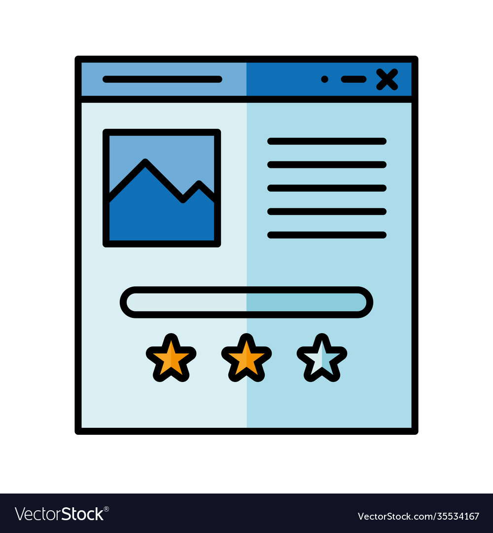 Digital marketing and website design Royalty Free Vector