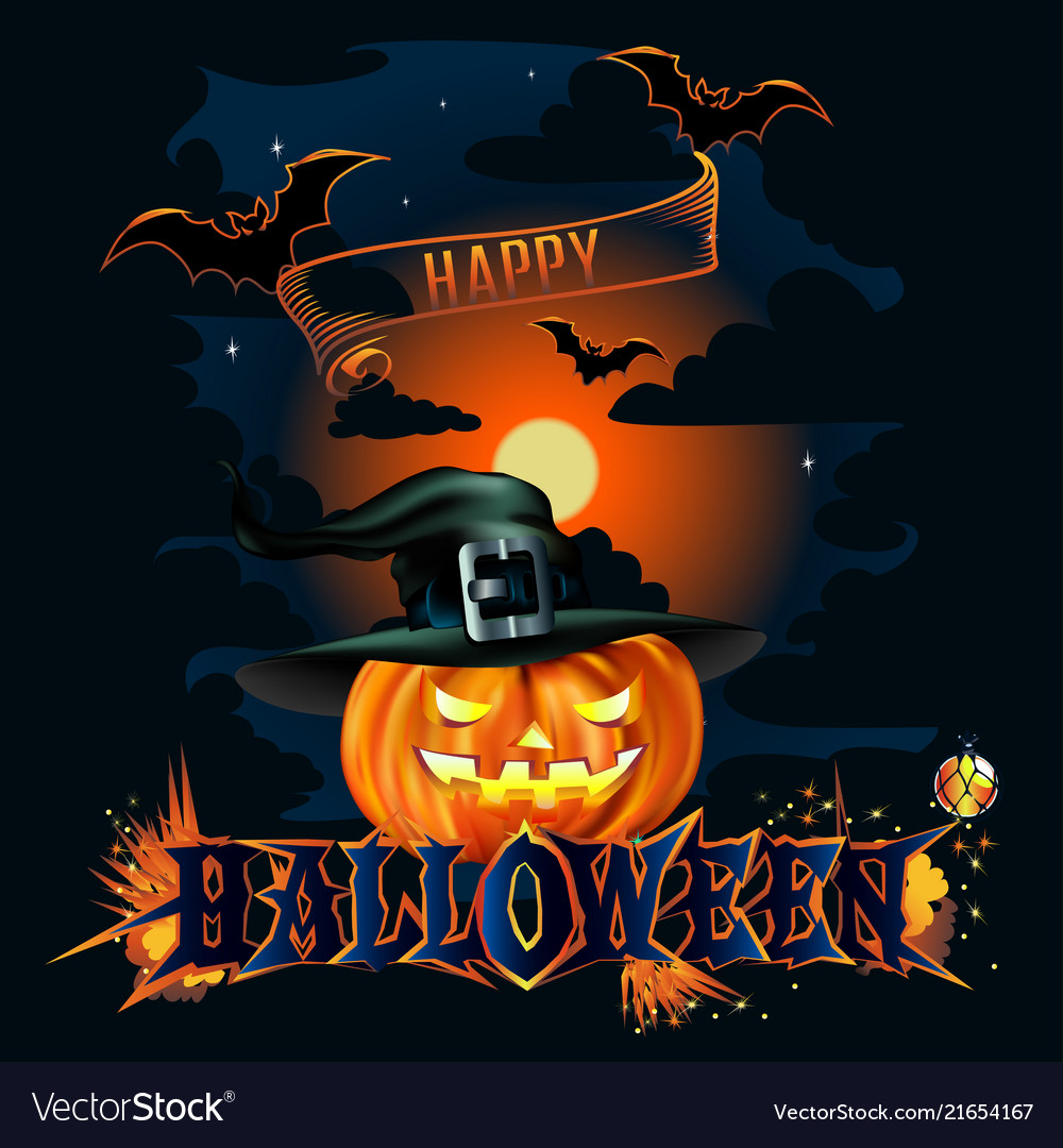 Happy halloween poster