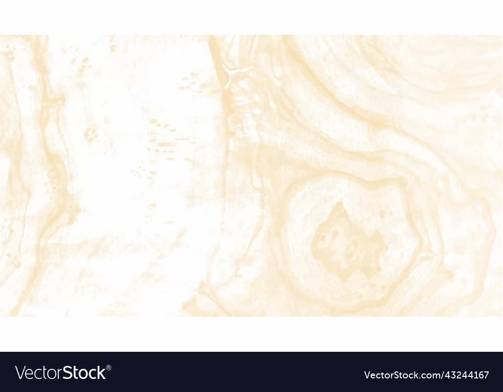 Yellow watercolor background for your design Vector Image