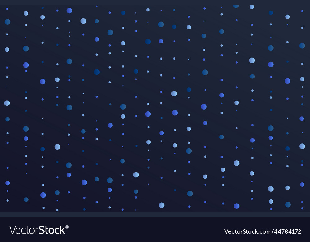 Gradient blue dot background Royalty Free Vector Image