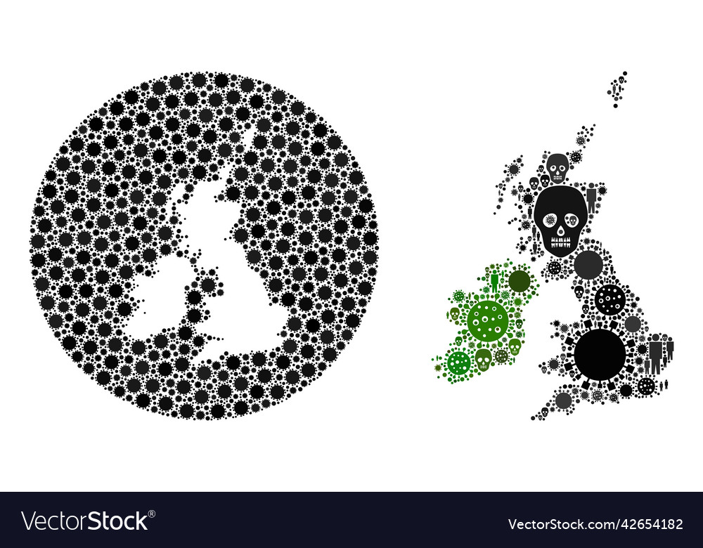 Coronavirus and population mosaics for great