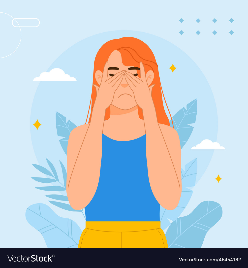 Hand drawn facepalm