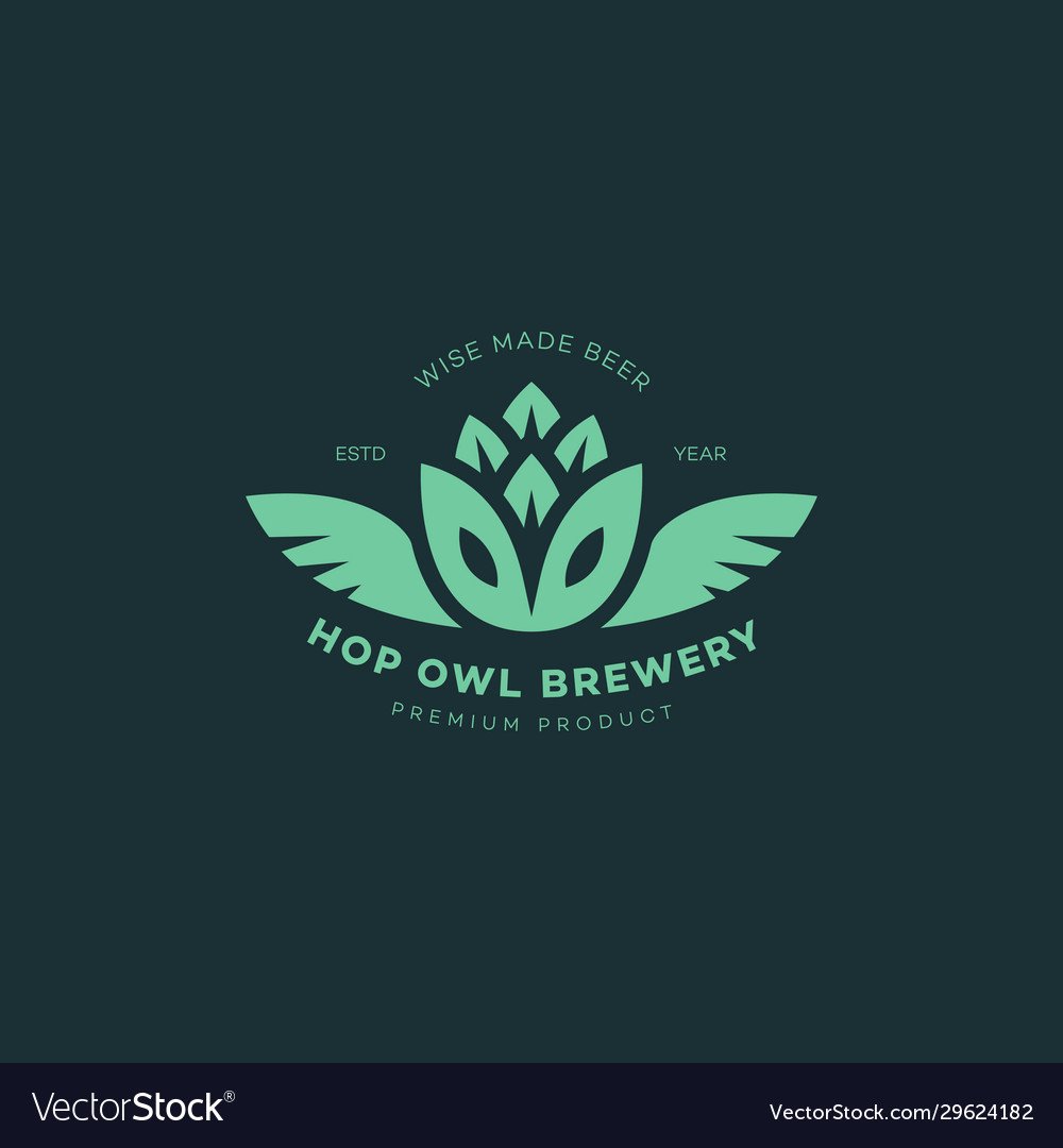 Hop owl logo