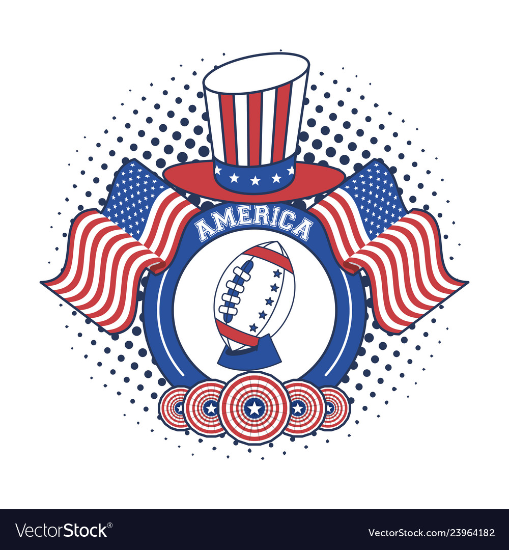 United states of america poster Royalty Free Vector Image