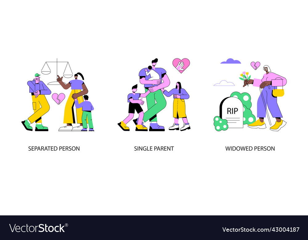 Marital status abstract concept