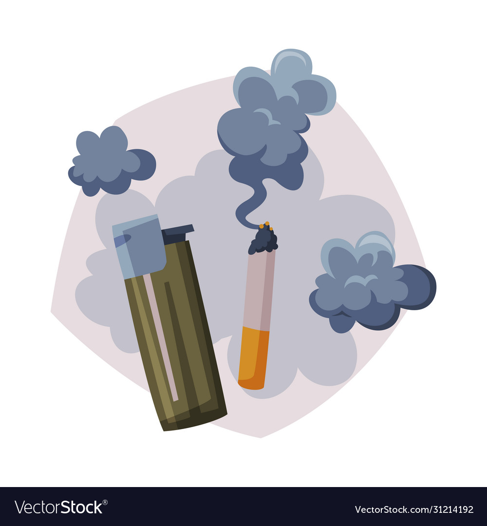 Cigarette smoke air passive smoking pollution