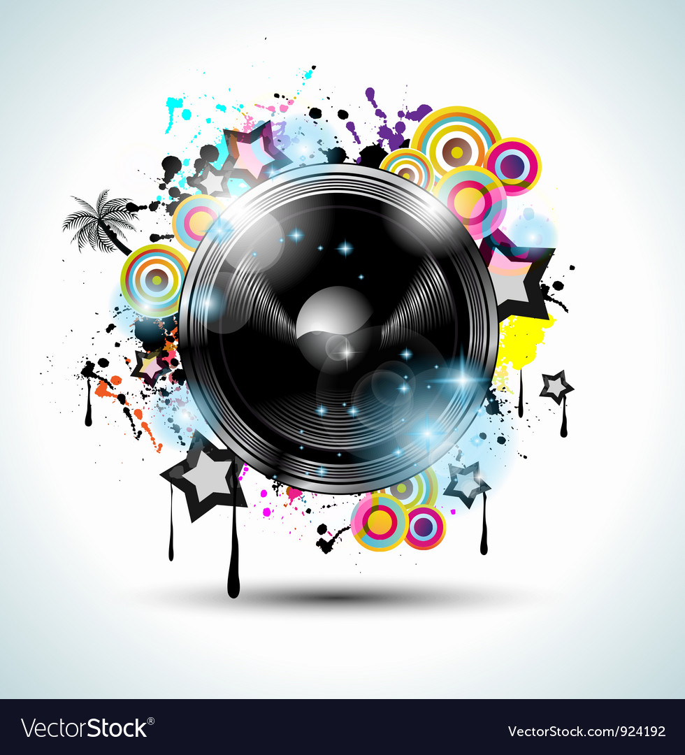 Disco poster Royalty Free Vector Image - VectorStock