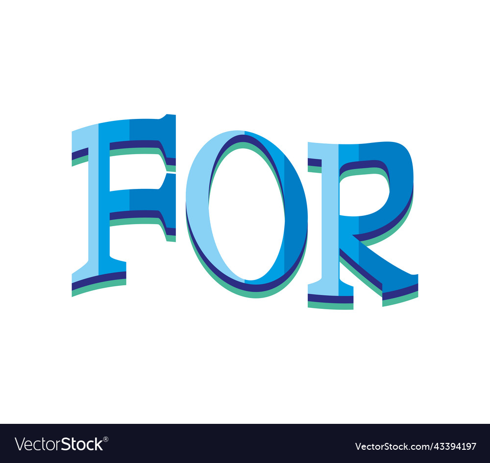 Catchword for icon Royalty Free Vector Image VectorStock