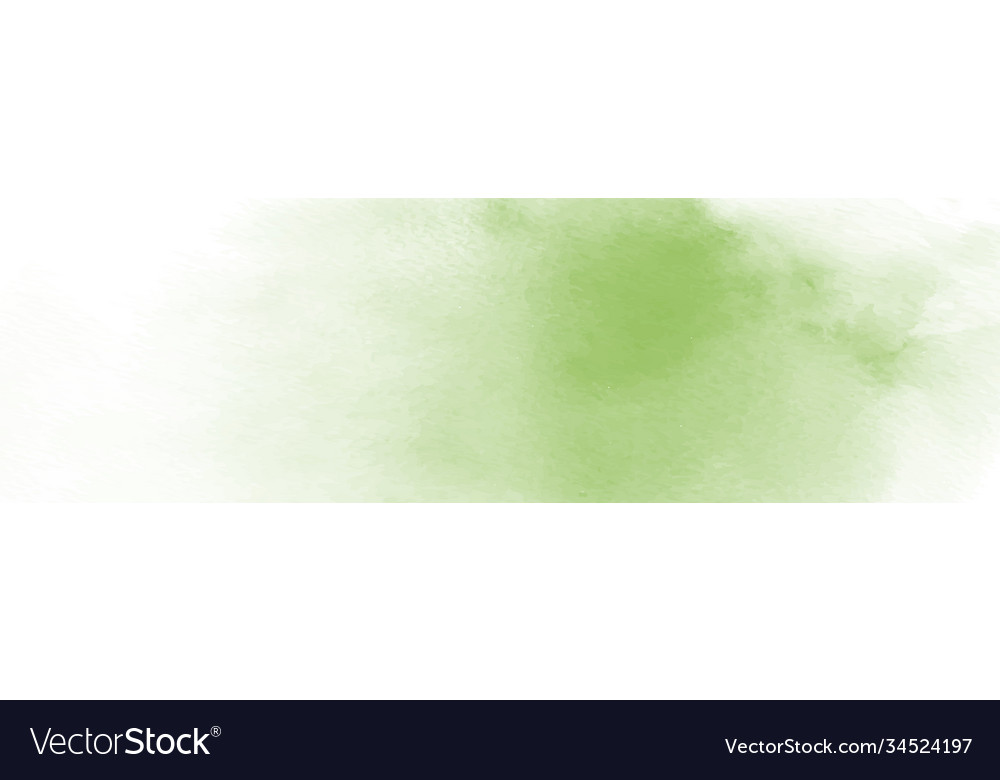 Panoramic texture realistic green watercolor