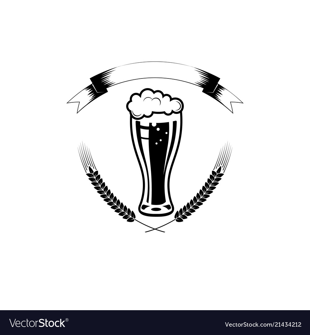 Beer logo - emblem brewery