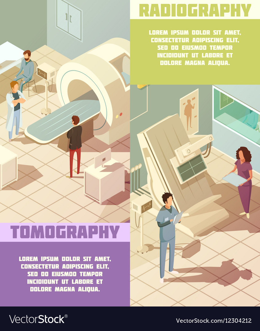 Hospital Banners Set Royalty Free Vector Image