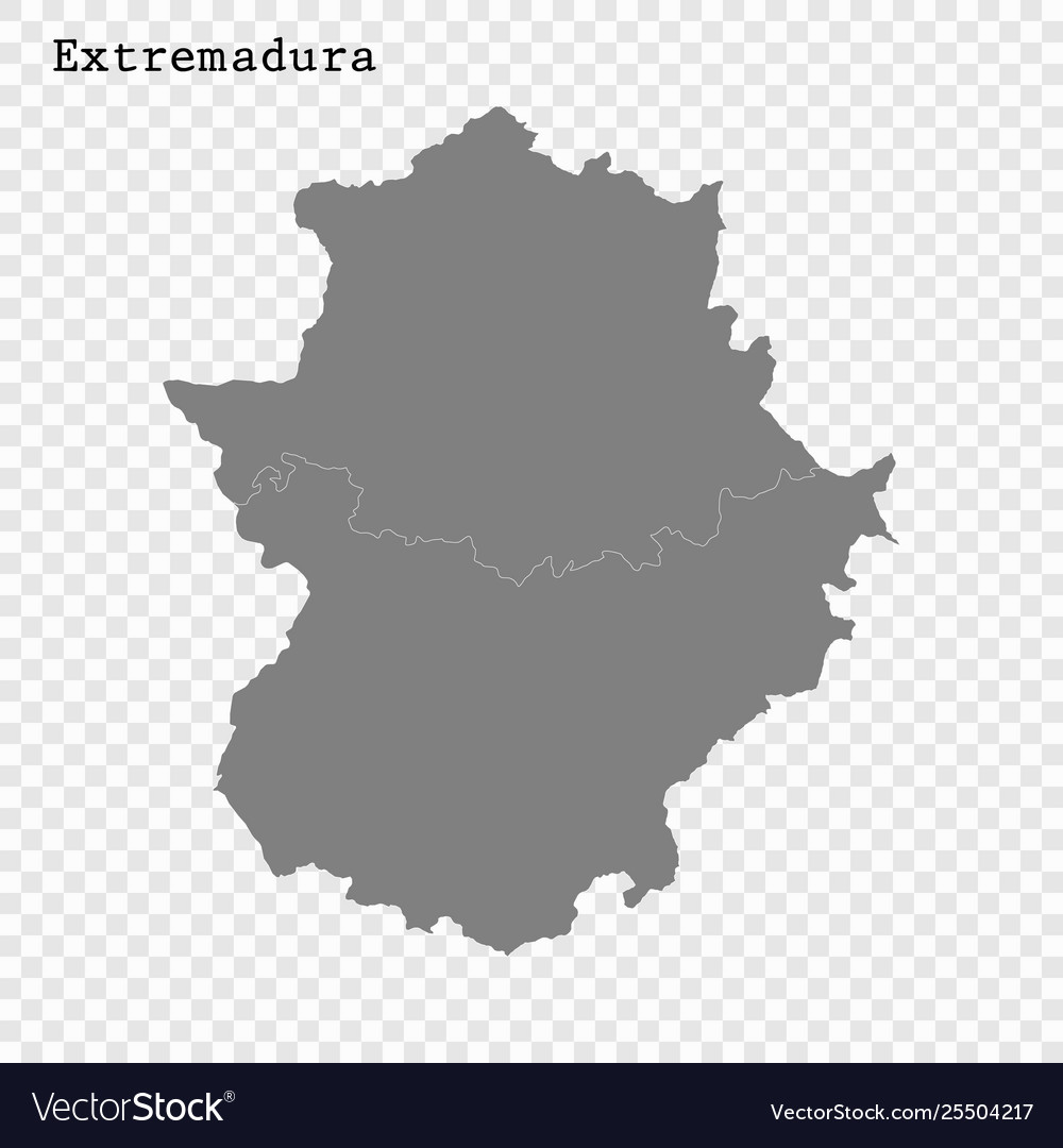 High quality map is a state spain