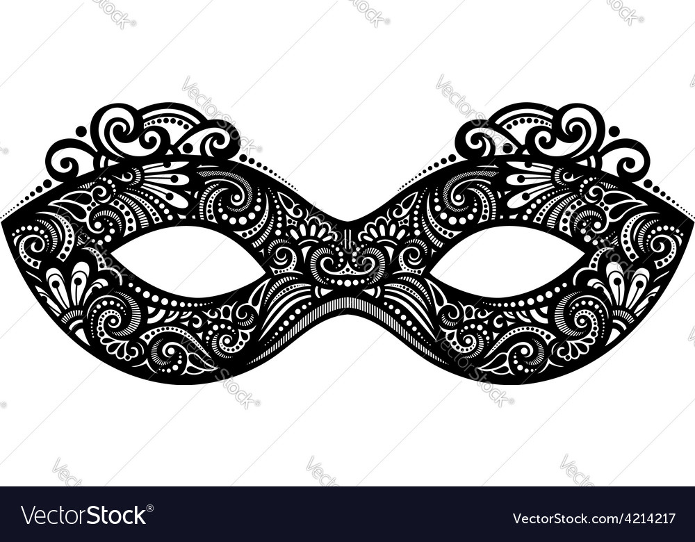 Download Masquerade mask design Royalty Free Vector Image