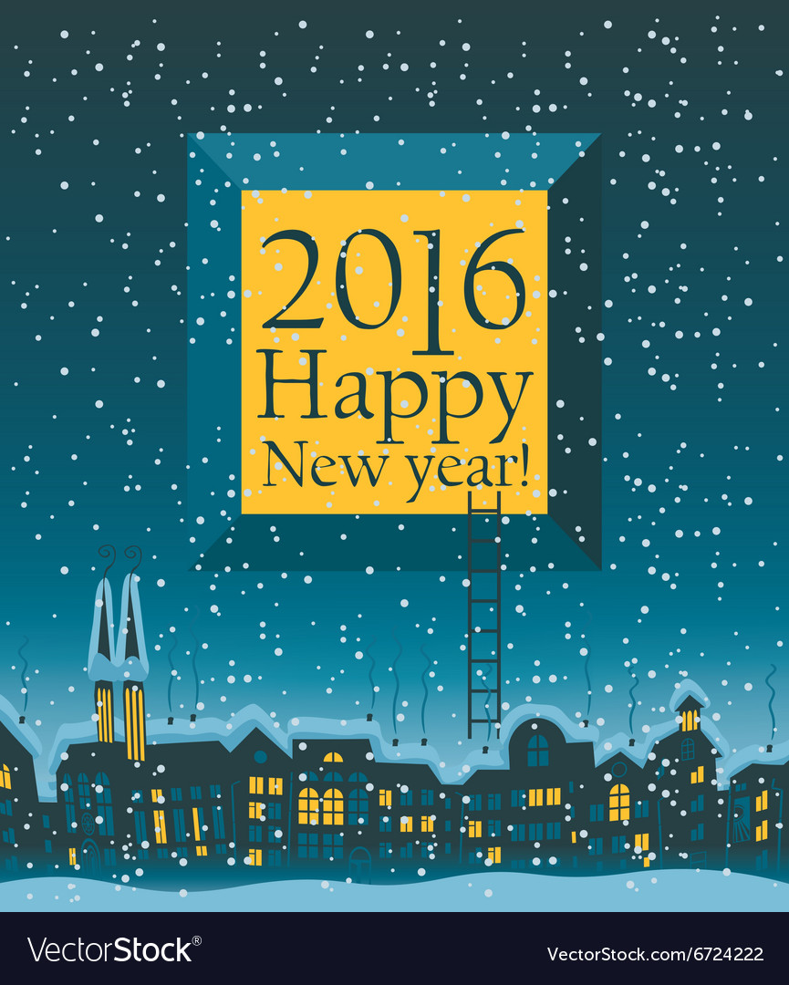 Happy new year Royalty Free Vector Image - VectorStock