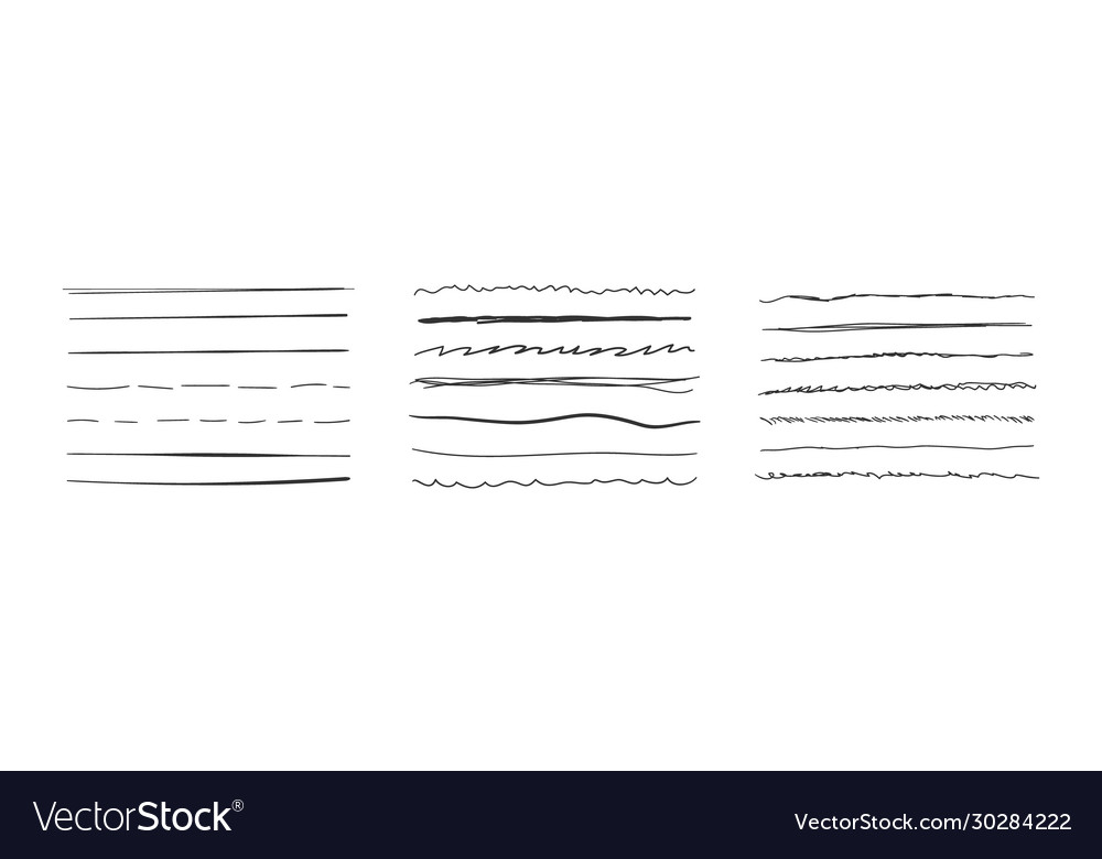 Waage horizontale Linien