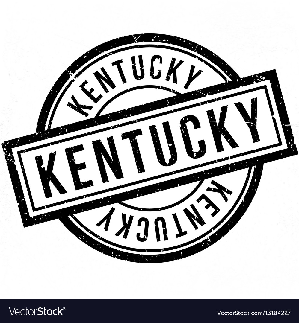 Kentucky rubber stamp