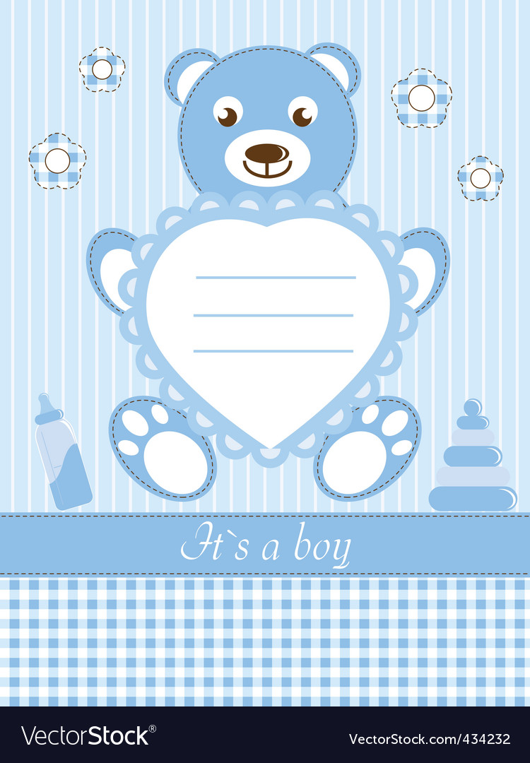 Baby boy shower invitation ca