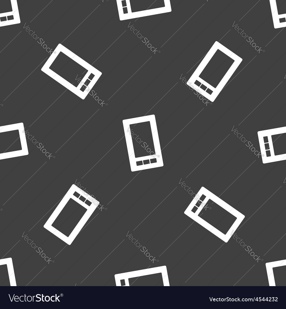 Smartphone pattern Royalty Free Vector Image - VectorStock