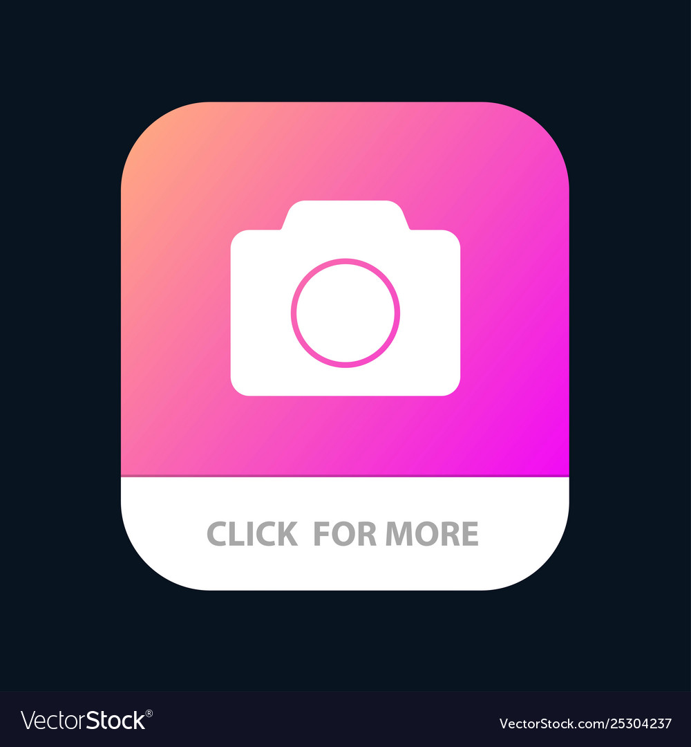 Camera image basic ui mobile app button android