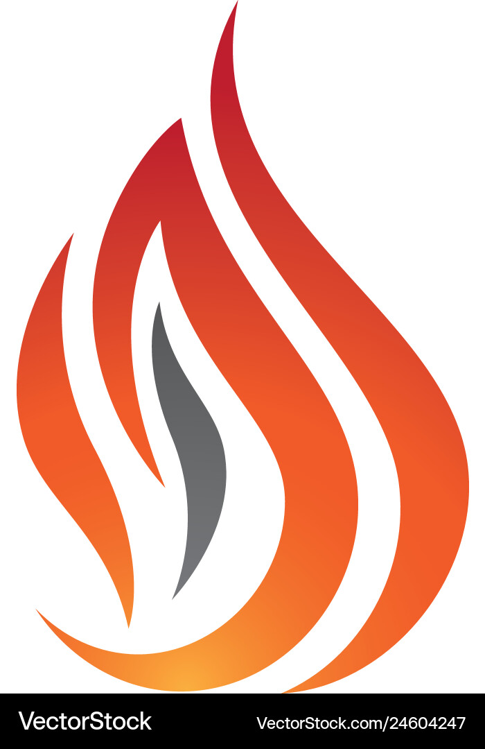 Fire icon Royalty Free Vector Image - VectorStock
