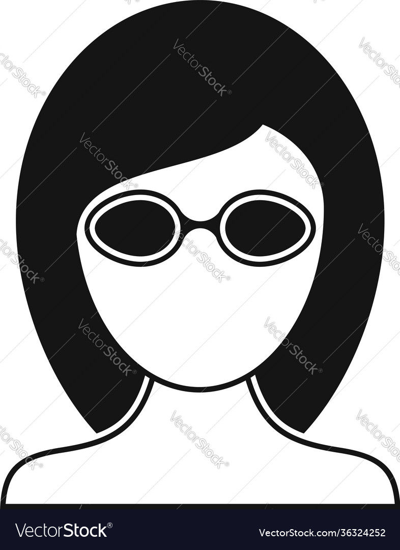 Girl laser hair removal icon simple style Vector Image Girl laser hair removal icon simple style Vector Image