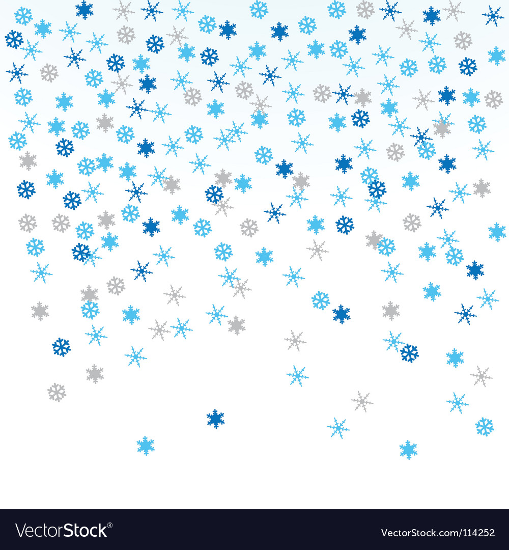 Snowflakes Royalty Free Vector Image - VectorStock