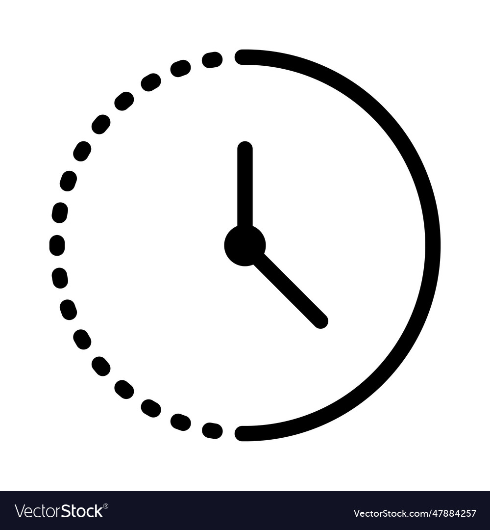 Passage of time icon Royalty Free Vector Image