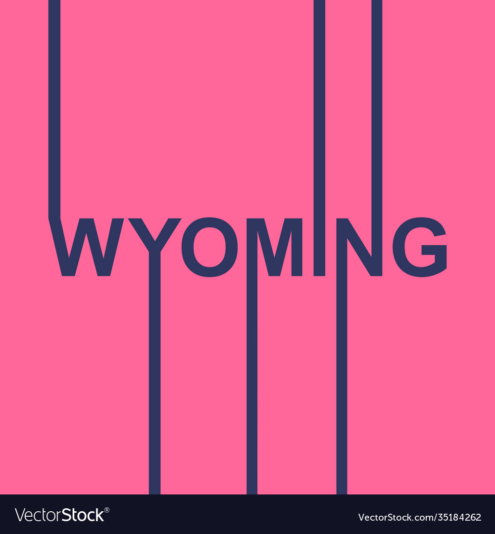 Wyoming state name