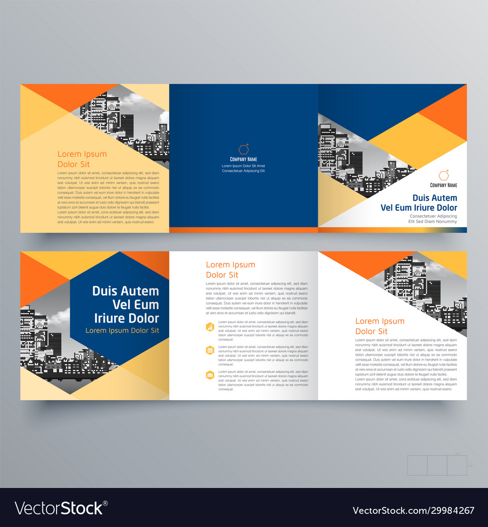 Brochure design 1948 Royalty Free Vector Image