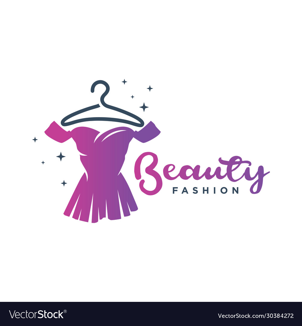 Download Womens clothing logo design Royalty Free Vector Image